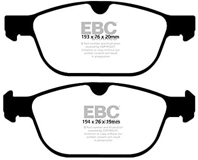 EBC Brakes DP42018R Yellowstuff Bremsbeläge