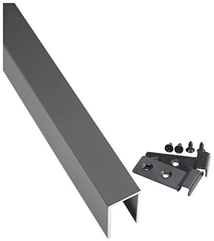 TJÖRN -Serie Alu-Abdeckleiste U-Profil 24,8 x 40 x 1761 mm anthrazit