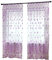 Xmiral T黵vorhang Gardine T黮l Gedruckte Translucidus Scheibengardine mit Stangenloch 100x200cm(d Violett)