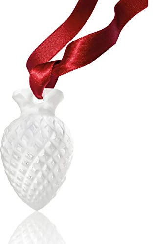 Lalique 2019 Noel Weihnachtsdekoration 3D Tannenzapfen mattiert (Nicht das jährliche Ornament) #10686000
