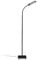 B.K.Licht - LED Stehlampe dimmbar, warmweiß bis kaltweiß einstellbar, Touch, Leselampe, Deko Wohnzimmer, Lampe, Deckenfluter, Bogenlampe, Standleuchte, Wohnzimmerlampe, 21x21x135 cm, Schwarz
