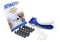 Attach A Tag Starter Kit (Black, 10) - Personalised Name Tags for Clothes
