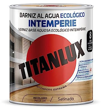 BARNIZ MAD BRI. 750 ML INCOLORO AL AGUA ECOLOGICO INTEMPERIE