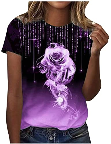 rote Pullover Damen Qipao top Damen Weste Egor Kreed Hits Westen Schuh Reinigung Bench Srbija d3parted t Shirt Damen Sweatshirt Bolero Kurzarm bäko Topping engelbert Strauss tischsets(Violett,S)
