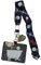 Loungefly Disney Nightmare Before Christmas Cordon de baignoire avec porte-carte