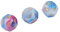 Yhedral Würfel-Set (3-teilig) Dnd Würfel, astrologisches Würfel-Set 12 Seiten Glitzer-Runen-Würfel, leicht lesbar für Tisch-Brettspiel-Spielzeug(blau)