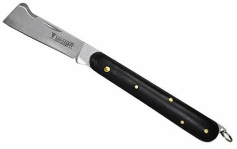 La zappa Coltello da innesto Tipo usuale con Lama da 19 cm in Acciaio Inox