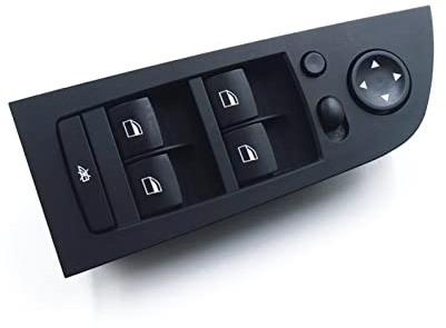 Elektrischer knopf Für BMW E90 E91 325i 328i 330i 316d 320d 325d 330d M3 Fahrerfenster Spiegel Schalter Taste 61319217332 334 Fenster Schalter (Farbe : 2)