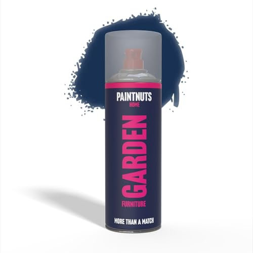 Paintnuts Garden Furniture Paint - RAL-5013 - COBALT BLUE Satin 400ml Spray Can