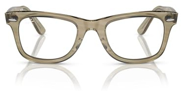 Ray-Ban Original Wayfarer Sonnenbrille Unisex Rb2140 photochromatisch, Grau mit Photochrom-Streifen, Transparent bis Saphir, 50 mm