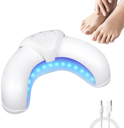 Lichttherapiegerät Nagelpilz, Nagelpilz Behandlungsgerät, Hocheffizientes Nagelpilz Kaltlasertherapie, Nagelpilz Laser Gerät zur Reinigung und Pflege der Nägel für Zehennagelkrankheiten