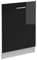 Vicco Geschirrspülblende R-Line, Schwarz Hochglanz, 60 cm ohne Arbeitsplatte
