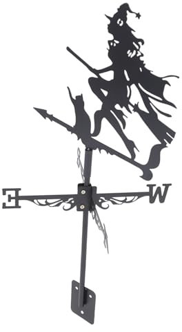 UPKOCH Wetterfahne Halloween Deko Für Garten Windfahne Und Langlebig Zu Montieren Für Dach Und Außenbereich