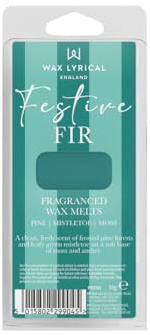 Wax Lyrical Festive Fir Wax Melts | Refreshing Woods Fragrance |55g