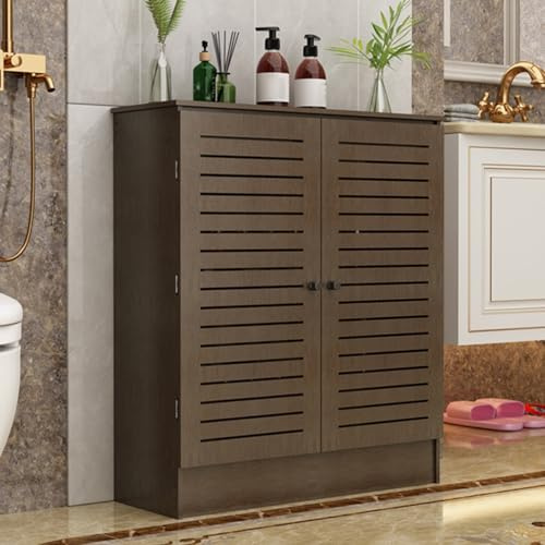 DJJYCTNM Cache-radiateur, Meuble Radiateur Décoratif pour Bureau À Domicile, Meuble de Rangement de Salle de Bain sur Pied À 2 Portes(100x80x25cm/39x31.5x10in)