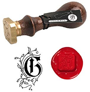 Jacques Herbin 40007T Siegel eckig mit HolzGriff Petschaft-Buchstabe G