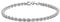 Tuscany Silver Women's Sterling Silver Rope Bracelet of 18cm/7