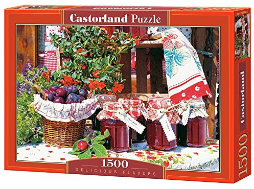 Castorland C-150984-2 - Delicious Flavors, 1500-teilig, Klassische Puzzle