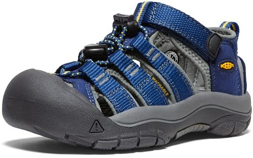 KEEN Newport H2, Sandalias para Unisex niños, Azul (Blue Depths/Gargoyle), 24 EU