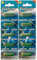 Eunicell - Batterie alcaline, 12 V, 2 blister con 5 alcaline ognuna, A23/23 A/MN21/V23GA/23, A23, prodotte in Germania, confezione da 10