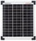 Enjoysolar Mono 10W 12V Monokristallines Solarpanel Solarmodul Photovoltaikmodul ideal für Wohnmobil, Gartenhäuse, Boot