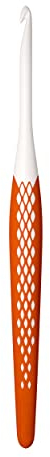 Prym, mandarine 218486 Woll-Häkelnadel Ergonomics, 4,5 mm | 16 cm, Kunststoff