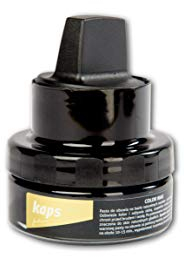 Kaps Schuhcreme auf Basis von Bienenwachs und Carnaubawachs, Lederpflege in Verschiedenen Farben zum Aufpolieren, Natürliche Inhaltsstoffe, Überdeckung von Kratzern und Schutz vor Wasser, Color Wax