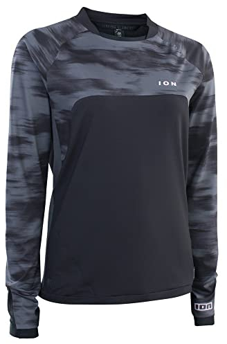 Ion Girls MTB-Jersey Langarm Traze Amp AFT Schwarz Gr. M