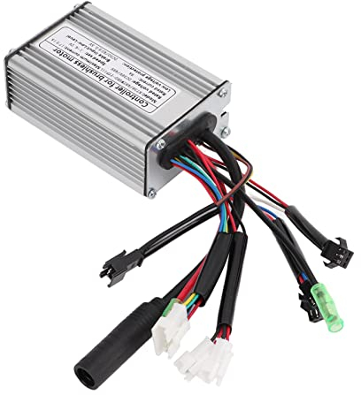 RiToEasysports KT 17A Controller 36V 48V 350W in Lega di Alluminio Controller Motore Ad Onda Quadra con Doppia estremità Cavo di Luce Giunto SM per Bici Elettrica
