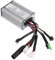 KT 17A Controller 36V 48V 350W Aluminiumlegierung Motor Controller Rechteckwelle mit Doppelenden Lichtkabel SM Gelenk für Elektrofahrrad