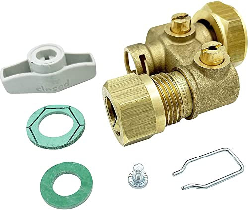 Aspares Válvula de entrada de agua fría de la caldera/para Vaillant Eco Tec Plus Vaillant Ecotec Plus 824 831 837 y 937
