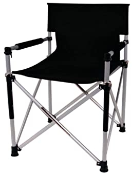 Camp4 Toscana Luxus Campingstuhl Klappstuhl Gartenstuhl Camping Stuhl mit Alugestell inkl. Packtasche