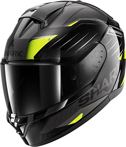 SHARK, Integraler Motorradhelm RIDILL 2 BERSEK Black/Green KGA, L