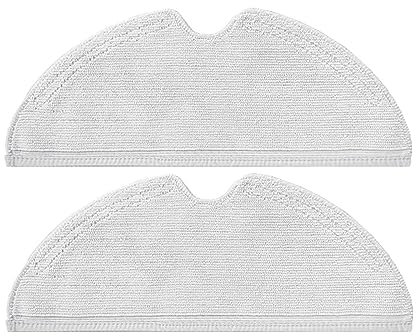 Compatible for Xiaomi Robot Aspirateur Mop 1C 2C Cleaner Parts, Compatible for Mijia STYTJ01ZHM Dreame F9 Filtre Main/Latéral Brosse Vadrouille Brosse Réservoir D'eau ( Color : Antibacterial Mop )
