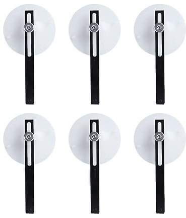 Loufy 6er-Pack TV-Seitenbrett-Halteclip, LED-LCD-TV-Bildschirm-Entferner, Reparaturwerkzeug, Schwarz und Weiß