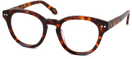 Vitallite 509 Occhiali da lettura con lenti antiriflesso e anti-luce blu, Tartaruga scuro, +1.00, Unisex