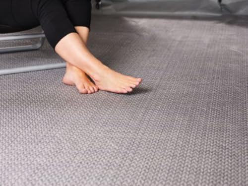 ISABELLA Dawn Tent Carpet Awning Ground Sheet 250 x 600 cm Grey