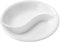 ABOOFAN Ceramic Sauce Dish 2 Compartment Serving Platter Appetizer Tray Divided Dipping Bowl Dessert Plates for Home Kitchen Restaurant