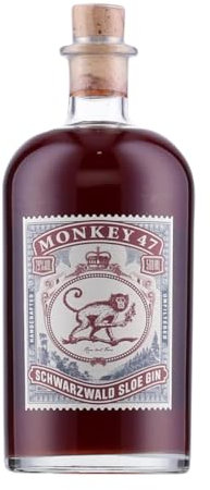 Gin Black Forest Monkey 47 Schwarzwald Sloe Gin Medium Flasche 50 cl