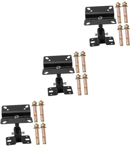 OSALADI 3sets Speaker Wall Mounting Stand Center Speaker Mount for Home Theater Setup
