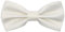 Ladeheid Herren Schmale Fliege mit einstellbarem Band für Anzug festlich M (12cm x 6cm, Weiß38)