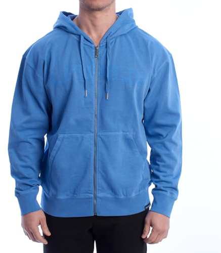La Martina Herren-Hoodie mit normaler Passform und Reißverschluss TMF319-JS329