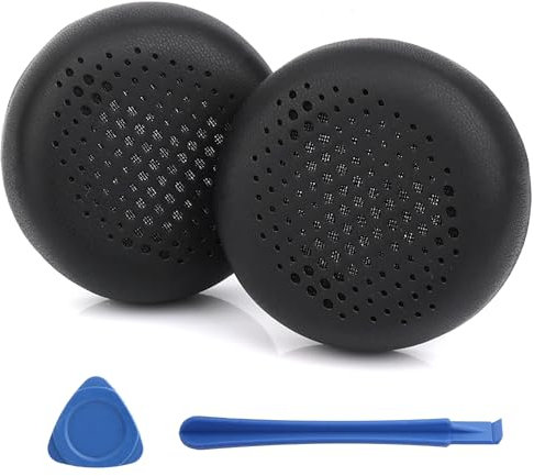 Ersatz-Ohrpolster für AKG Y500 On-Ear Faltbare kabellose Bluetooth Kopfhörer, Ohrpolster mit weichem Memory-Schaum und Proteinleder, Kopfhörer Pads Ersatz mit hochdichter Geräuschisolierung(Schwarz)