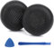 Ersatz-Ohrpolster für AKG Y500 On-Ear Faltbare kabellose Bluetooth Kopfhörer, Ohrpolster mit weichem Memory-Schaum und Proteinleder, Kopfhörer Pads Ersatz mit hochdichter Geräuschisolierung(Schwarz)