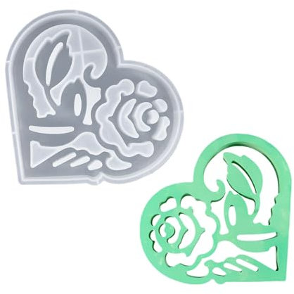 Iuhtrb Moules Résines Époxy Lettres 3D