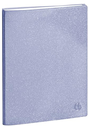 Exacompta - Ref. 2045617E - 1 Agenda de escritorio SAS 20 Visual 7 Eden 15 x 21 cm Semanal Agosto 2025 a Agosto 2026 - Lila