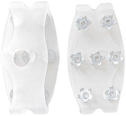 Unsichtbare 7-Zackige -Spikes Für Schuhe - Transparente Anti-Rutsch-Sohlen Für Winterwandern Und Stadtwege Universelle Passform Für Stiefel Und Sneaker Ohne Werkzeug