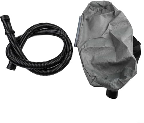 Tuyau d'aspirateur industriel et sac d'aspirateur pour ponceuse murale, collecteur de poussière et machines à papier abrasif auto-amorçant, construction en plastique