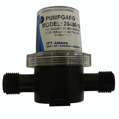 Jabsco Pumpgard In-Line Pump Guard Strainer with 1/2-Inch Threads by Jabsco