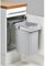WESCO Abfallsammler, Metall, Grau, 26 x 47 cm